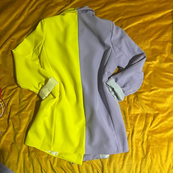 Boohoo Color Block Blazer - Picture 4 of 4